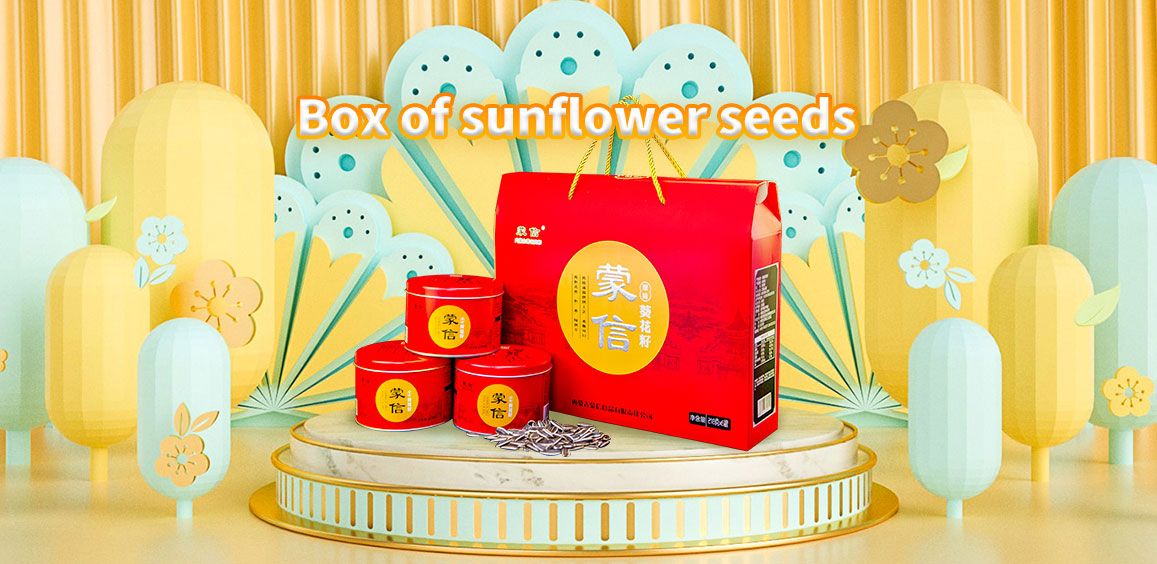 Box sunflower seeds